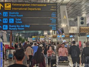 Libur Nataru Penumpang di Bandara Soetta Diprediksi 3 Juta, Ngurah Rai 1,39 Juta