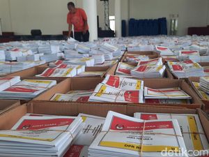 KPU Cianjur: 2.604 Surat Suara Pemilu 2024 Rusak