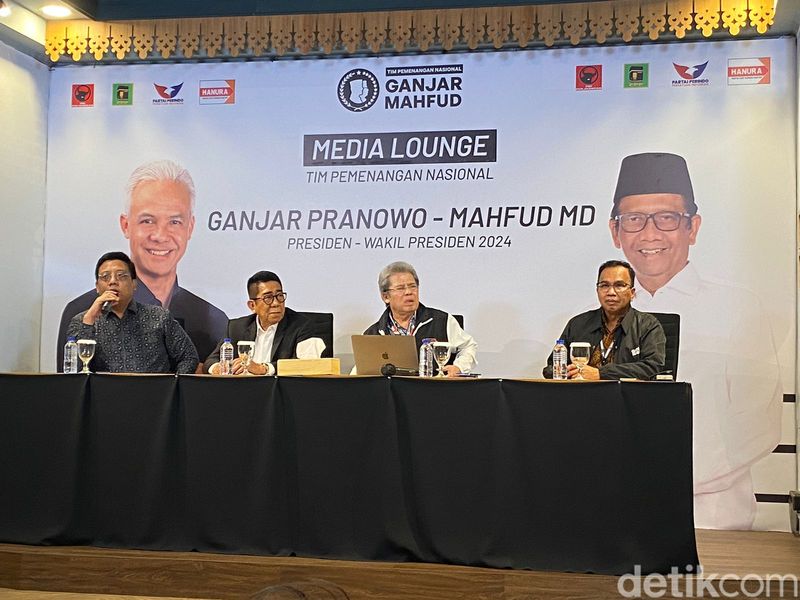 TPN Ganjar-Mahfud Md.(Wildan/detikcom)