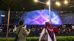 Air Mancur Bundaran HI Bakal Bercahaya Selama Malam Tahun Baru