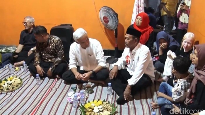 Ganjar Pranowo bermalam di salah satu rumah warga di Boyolali (Anggi/detikcom)