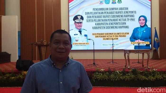 Kabiro Pemerintahan dan Otonomi Daerah Pemprov Sulsel, Idham Kadir.
