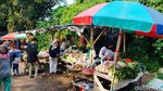 Menengok Pasar Tumpah di Lahan Kampung Gajah yang Telah Mati