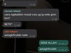 Kumpulan Chat WhatsApp Typo Bikin Ngakak Parah