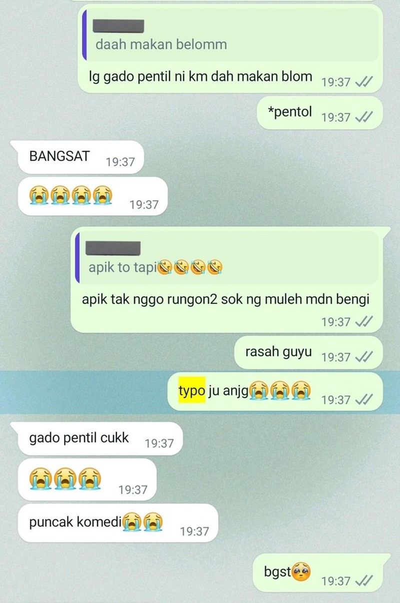 Kumpulan Chat WA Typo