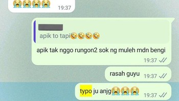 Makan pentil eh pentol...Foto: Twitter