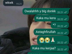Kumpulan Chat WhatsApp Typo Bikin Ngakak Parah