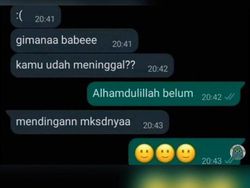 Kumpulan Chat WhatsApp Typo Bikin Ngakak Parah
