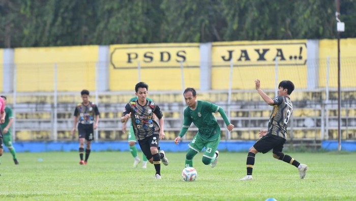Laga uji coba PSMS Medan Vs Ratu FC. (Dok PSMS Medan)