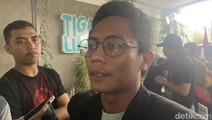 M. Aminuddin selaku Divisi Hukum, Pencegahan, Partisipasi Masyarakat dan Humas Bawaslu Kota Sukabumi