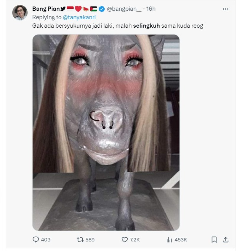 Kabar sedih menimpa seleb TikTok, Ira Nandha, yang diselingkuhi suaminya seorang pilot. Hal ini mengundang perhatian netizen. Banyak yang membuat memenya.