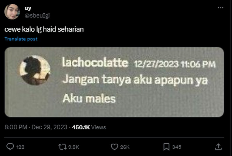 Kabar sedih menimpa seleb TikTok, Ira Nandha, yang diselingkuhi suaminya seorang pilot. Hal ini mengundang perhatian netizen. Banyak yang membuat memenya.