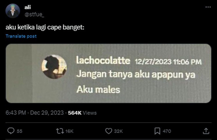 Meme Soal Pilot Selingkuh dengan Pramugari di Discord Kabar sedih menimpa seleb TikTok, Ira Nandha, yang diselingkuhi suaminya seorang pilot. Hal ini mengundang perhatian netizen. Banyak yang membuat memenya.