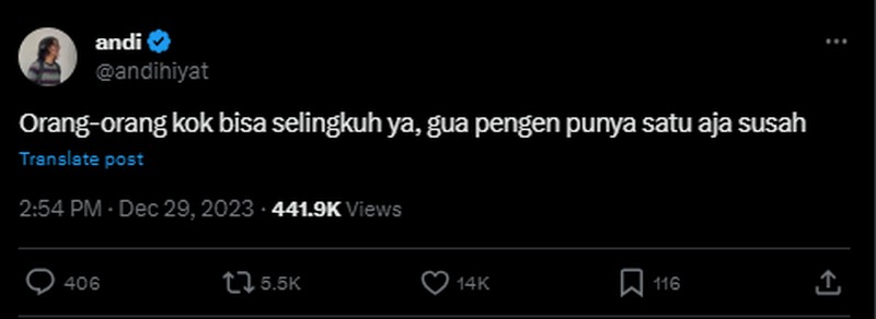 Kabar sedih menimpa seleb TikTok, Ira Nandha, yang diselingkuhi suaminya seorang pilot. Hal ini mengundang perhatian netizen. Banyak yang membuat memenya.