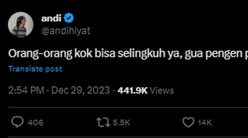 Bukan susah, mungkin belum mau membuka hati atau terlalu banyak pilihan? Foto: (Twitter).