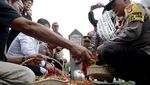 Momen Tabur Bunga di TMP Kalibata untuk Peringati HUT Satpam Nasional Ke-43