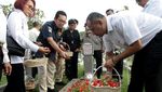 Momen Tabur Bunga di TMP Kalibata untuk Peringati HUT Satpam Nasional Ke-43
