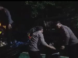 12 ABG di Ngawi Diamankan Saat Balap Liar Pakai Motor Knalpot Brong