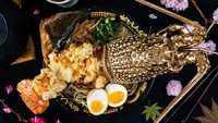 Restoran Gumshara di Sydney menyajikan ramen hasil kreasi beberapa orang chef yang berinovasi bersama. Hasilnya ada ramen yang dijual Rp 6,1 juta per mangkuk. Foto: Istimewa
