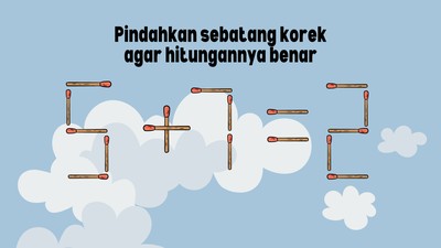 Pesta Kembang Api Masih Lama, Koreknya Buat Tes IQ Dulu Yuk!