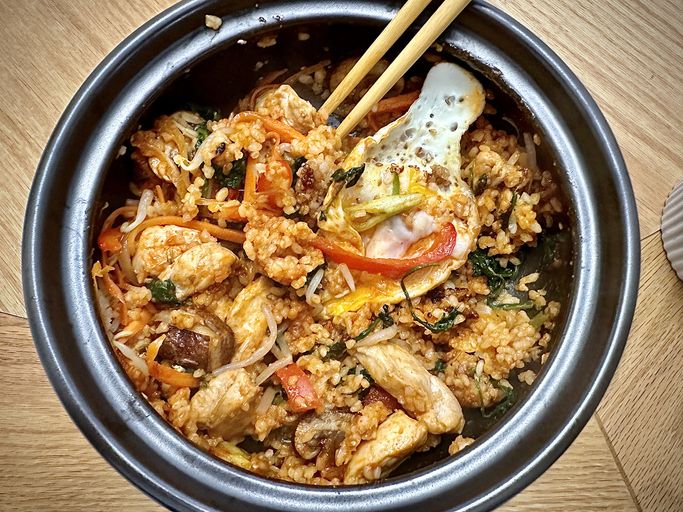 cara makan bibimbap yang benar