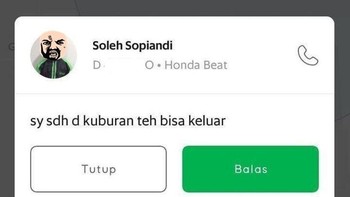 Kok serem, sih. Foto: Instagram/dramaojol.id