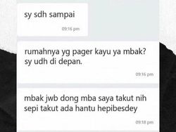 Chat Horor Ojol Tapi Kocak Juga, Hih Atut!