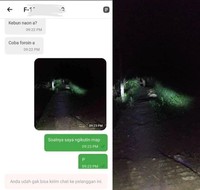 Kumpulan chat horor ojol namun kocak ini bakal menghibur kamu yang sedang cemberut. Jadi abang ojol memang harus pemberani ya ternyata.