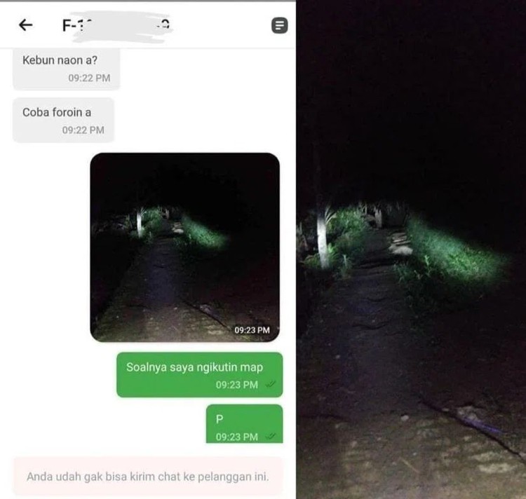 Kumpulan chat horor ojol namun kocak ini bakal menghibur kamu yang sedang cemberut. Jadi abang ojol memang harus pemberani ya ternyata.