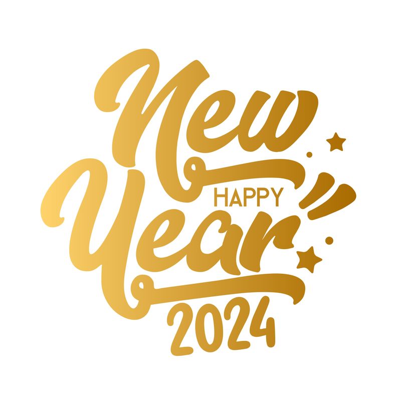 Kartu Ucapan Tahun Baru 2024