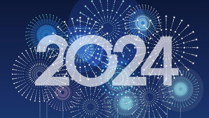 Kartu Ucapan Tahun Baru 2024