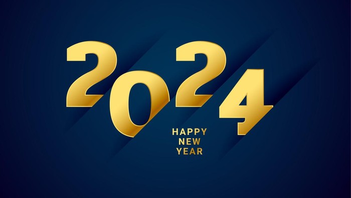 Kartu Ucapan Tahun Baru 2024
