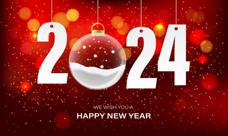Kartu Ucapan Tahun Baru 2024
