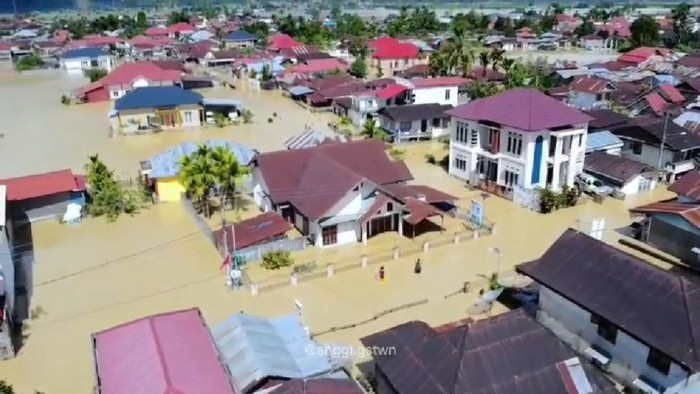Kondisi banjir di Kota Sungai Penuh