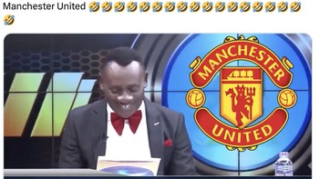 Meme kekalahan MU tadi malam. Foto: X
