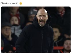 Meme Kado Pahit Akhir Tahun MU: Kembali ke Setelan Pabrik, Kalah Terus