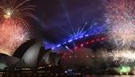 Meriahnya Pesta Kembang Api Pergantian Tahun 2024 di Australia