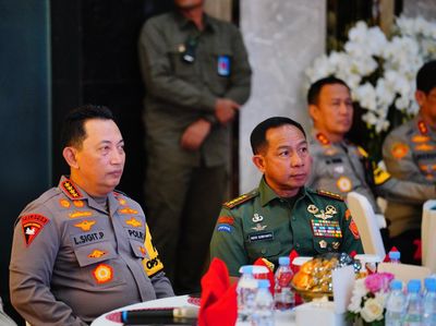 Momen Kapolri-Panglima TNI Pantau Pengamanan Malam Tahun Baru 2024