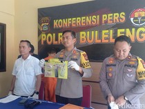Polisi Bekuk Residivis Pengedar Narkoba di Buleleng, Sita 30 Paket Sabu