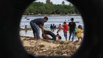 Potret Pantai Aceh Barat Ramai Pengunjung Liburan Tahun Baru