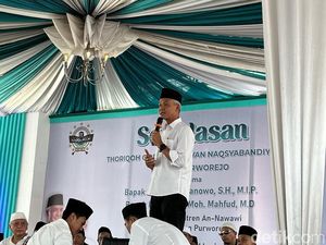 Ganjar soal Papdesi Temui Jokowi di Istana: Semoga Konteksnya Pemerintahan