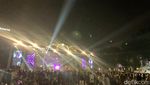 Suasana Kepadatan Malam Tahun Baru di Medan