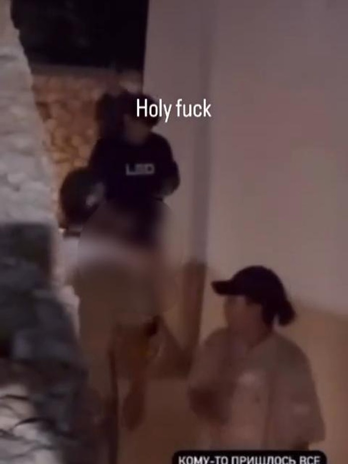 Potongan gambar dari video sejoli mesum di kelab, Ungasan, Badung, Bali, Jumat (29/12/2023).