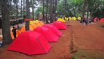 Serunya Kemah di Lereng Gunung Muria Jateng