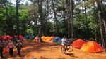 Serunya Kemah di Lereng Gunung Muria Jateng
