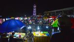 Suasana Malam Tahun Baru di Bukittinggi