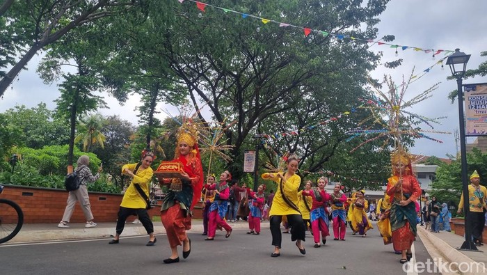 Suasana TMII di akhir tahun 2023