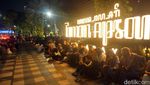 Taman Apsari Surabaya Mulai Dipadati Warga Jelang Pergantian Tahun
