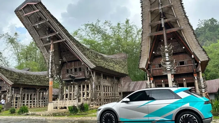 Touring mobil listrik sejauh 750 km