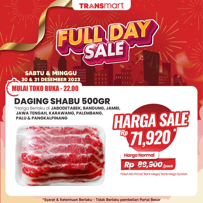 Transmart Full Day Sale